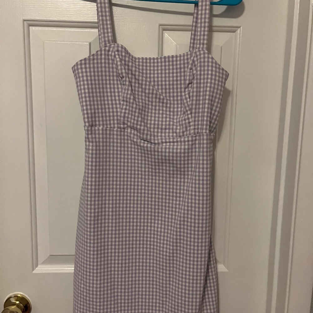 Pink and white Dress